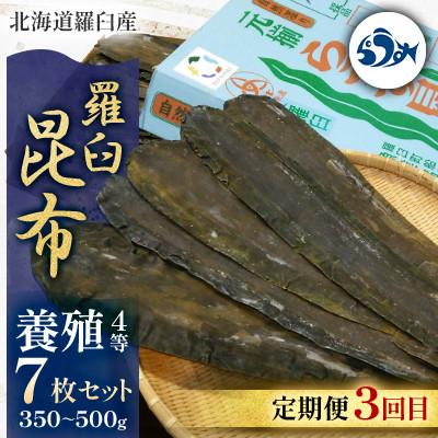 ふるさと納税 羅臼町 【毎月定期便】羅臼昆布の出汁比べ定期便(等級比較)全3回 |  | 03