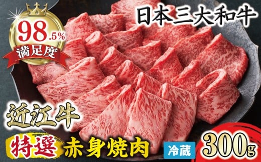 
                  近江牛 特選 赤身 焼肉用 300g 冷蔵 【FR25W】 ( 近江牛 ブランド 和牛 牛肉 焼肉 やきにく 国産 人気 BBQ バーベキュー 滋賀県 近江八幡市 赤身 霜降り 神戸牛 松阪牛 に並ぶ 日本三大和牛 近江牛 ふるさと納税 ) 
                