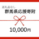 【ふるさと納税】【返礼品なし】群馬県への寄附　1口10,000円 | 群馬　群馬県　支援　応援　寄附　寄付