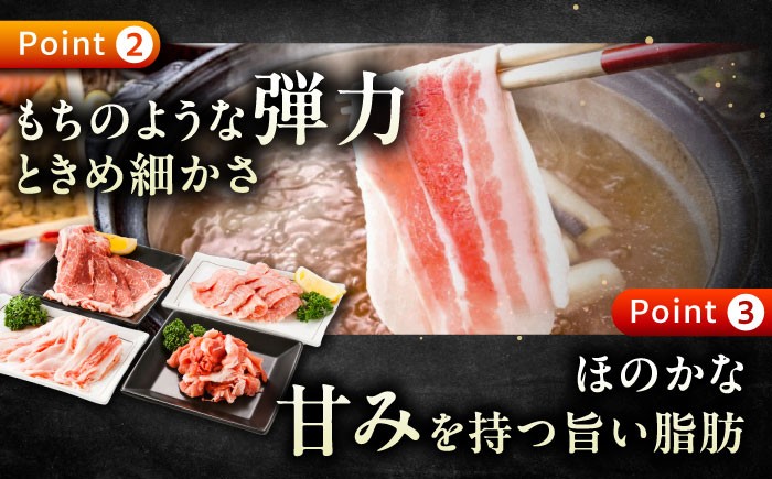 肉 豚肉 ロース バラ しゃぶしゃぶ セット 食べ比べ 贈答 ギフト プレゼント