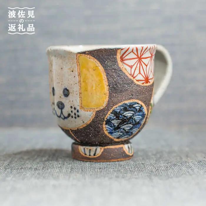 【波佐見焼】いぬあそびシリーズ マグカップ 食器 皿 【洸彩窯】 [EE20]  波佐見焼