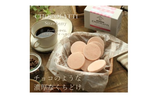 生チョコクッキー「ショコラッティ・苺」  