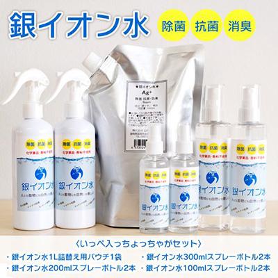 ふるさと納税 延岡市 銀イオン水　いっぺ入っちょっちゃがセット