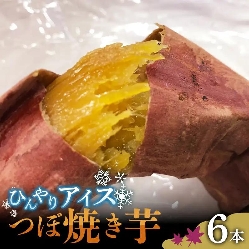 爆甘！甘みと風味が凝縮 ひんやりアイスつぼ焼き芋 6本 やきいも おやつ デザート スイーツ 福島県 白河市 F25R-159