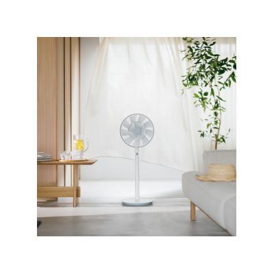 ふるさと納税 昭和村 BALMUDA (バルミューダ) The GreenFan  DCモータ扇風機　ホワイト×グレー |  | 01