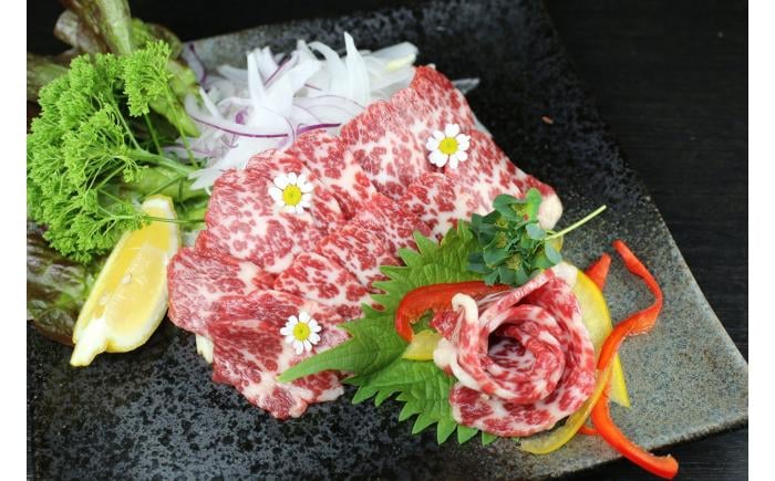 
            【数量限定】特選霜降り馬刺し 大トロ中トロ2種食べ比べセット　計約600ｇ【有限会社 桜屋】 [AYCP055]
          