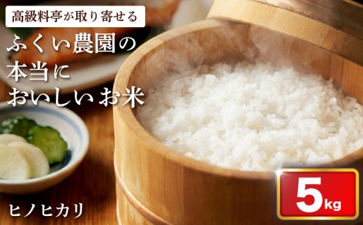 【 令和7年産米 】 ヒノヒカリ  5kg  順次発送