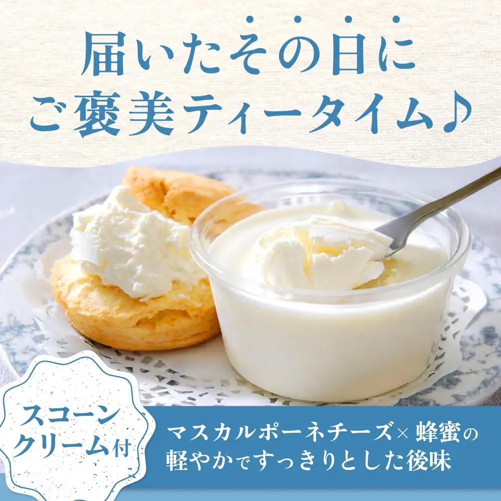 スコーン ティータイムセット(スコーン･クリーム･ティースタンド･美濃焼プレート付き) 多治見市/famfam スイーツ 洋菓子 [TAK009]