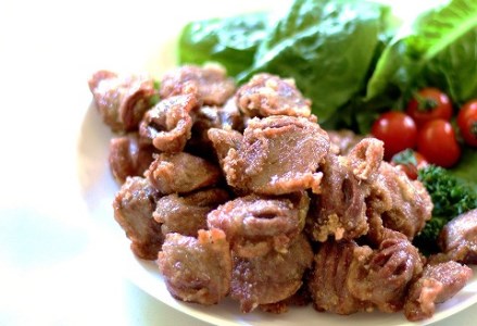 中津からあげ 砂ずり 【調理済みタイプ】 500g×2 まぢからあげ店 | 味付調理済み 冷凍便 国産鶏使用 鶏肉 中津からあげ 唐揚げ からあげ から揚げ レンジ 冷凍 冷凍食品 弁当 おかず お惣