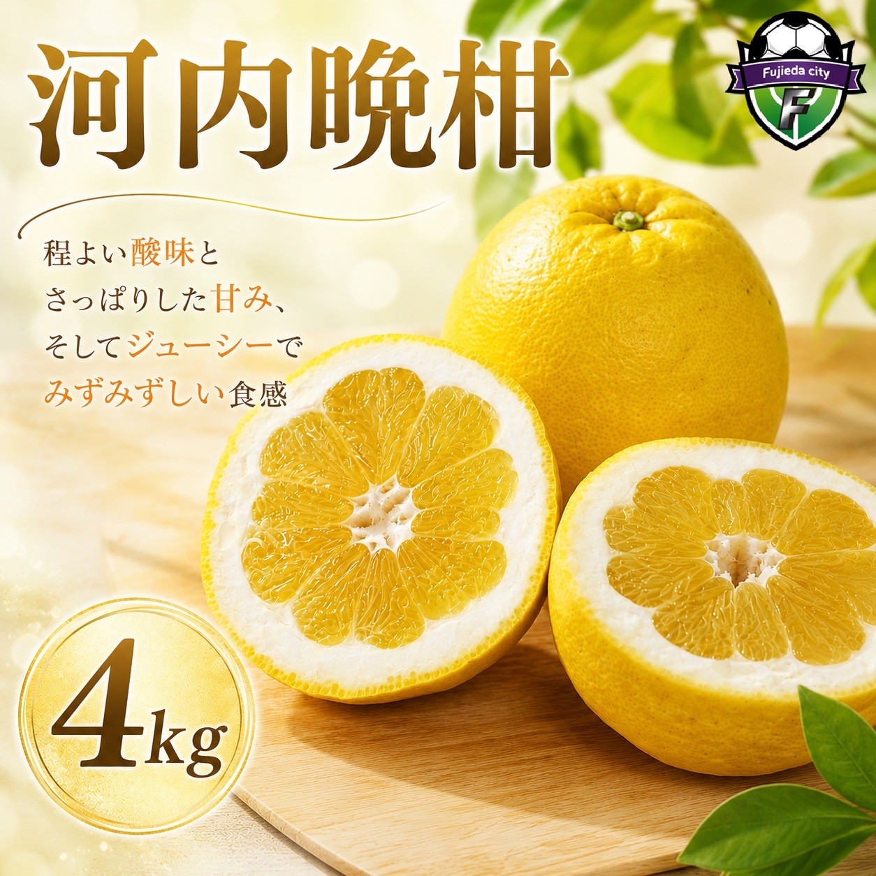 
                  【先行予約】2027年4月中旬より発送  河内晩柑 4kg  河内 晩柑 果物 国産 フルーツ 柑橘 数量限定 静岡県産 ビタミン 美味しい 静岡県 藤枝市 国産 家庭用 お取り寄せ
                