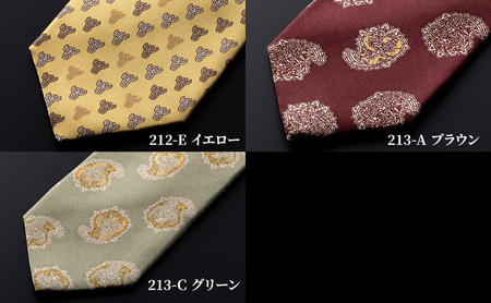 国宝火焔型土器NO.1ネクタイ 紳士 メンズ ファッション小物 ビジネス スーツ 縄文雪炎 ナンバーワン 手捺染 212-D レッド