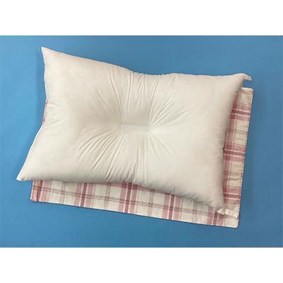 ふるさと納税 泉大津市 家庭で洗える　防ダニ・抗菌防臭枕　枕カバー　ピンク2枚付き