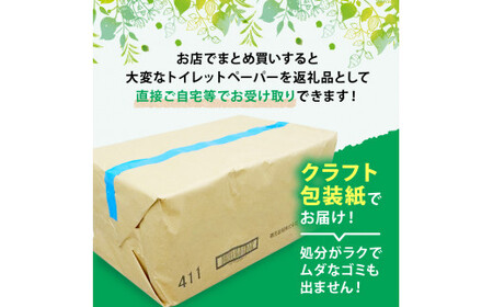 定期便 【 初回発送：2026年4月 】 トイレットペーパー 年 2 回 6 ヶ月毎 無香料 ダブル トイレット