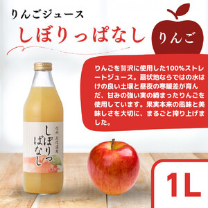 信州寿果樹園 こだわりジュース 3本セット (りんご・巨峰・白桃) 1L×各1本