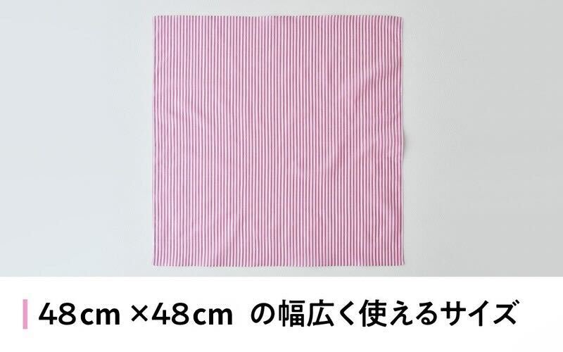 【ギフト対応・ラッピング済】 【播州織】 レディース用ハンカチ2枚セット A／ CHECK&STRIPE おしゃれ 綿素材 日本製 ハンカチ ギフトセット オリジナル 女性向け 雑貨 プレゼント