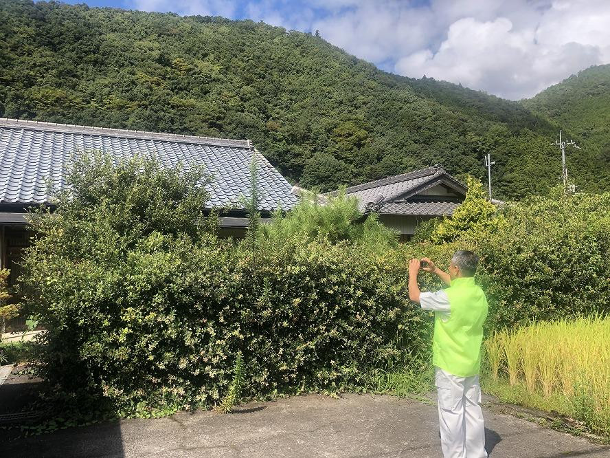 
有田川町シルバー人材センターによる空き家見回りサービス
