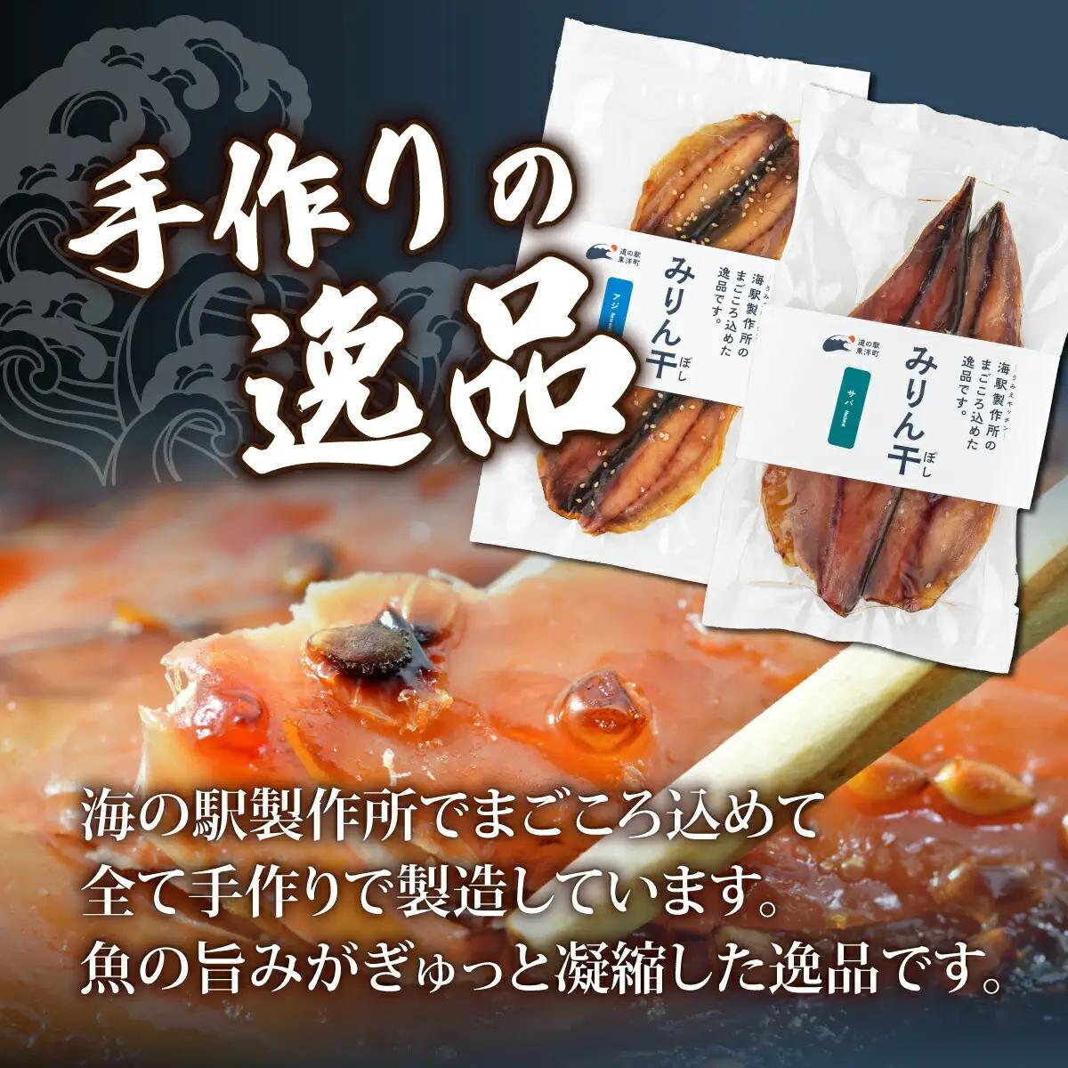 みりん干し あじ 2枚×5袋（10枚） MT016