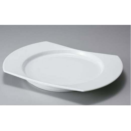 有田焼 カッティングリムプレートS 2枚セット 23cm【まるぶん】食器 器 うつわ 手描き シンプル スタイリッシュ A25-502_イメージ4