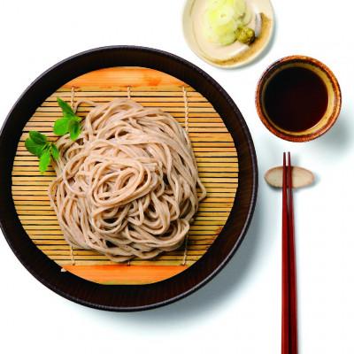 ふるさと納税 茨城県 〈めん工房ほさか〉 そば屋の手打ちそばセット7食入り