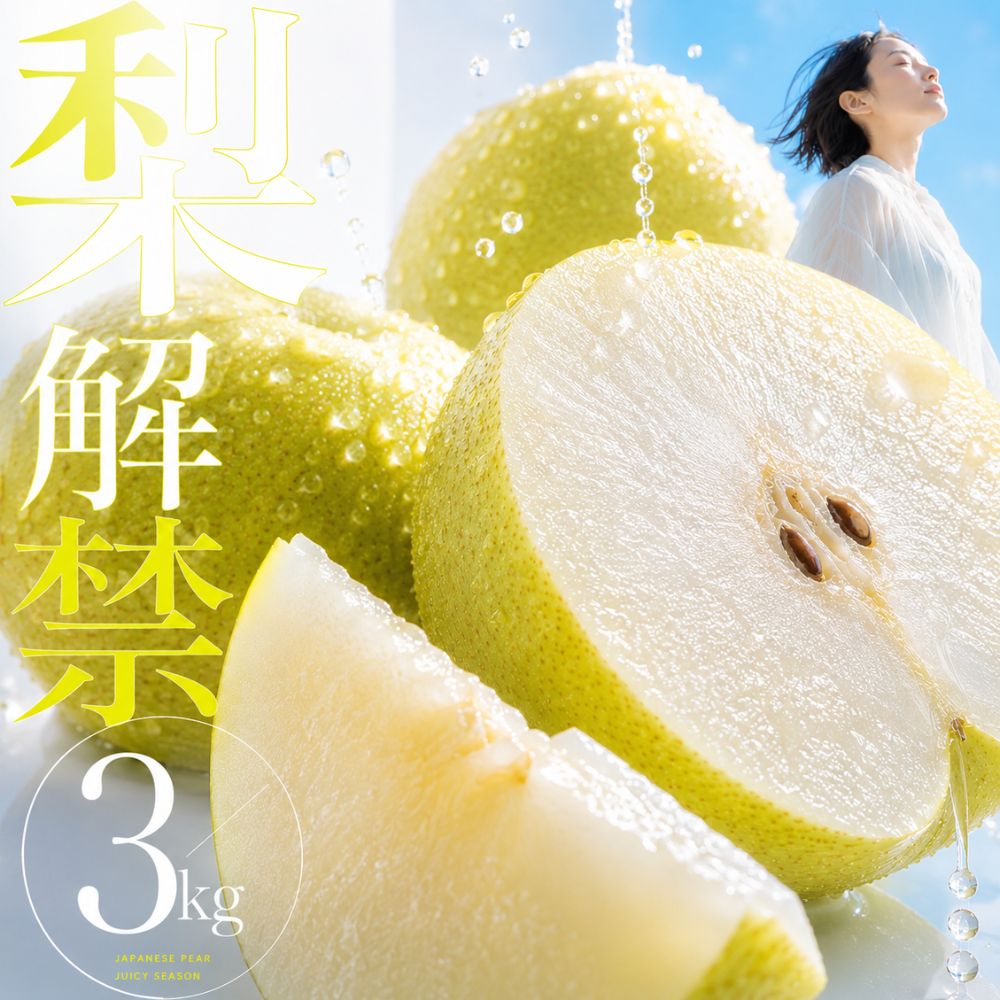 【ふるさと納税】≪選べる品種≫ 梨 3kg 幸水 豊水 あきづき 甘太 訳あり 品種おまかせ みずみずしい 旬 なし 新鮮 お取り寄せ 農家 産地直送 新鮮 甘い ジューシー 果物 フルーツ 和梨 なし 国産 家庭用 贈答 ギフト 期間限定 数量限定 送料無料 nashi DIB 岐阜県 大垣市