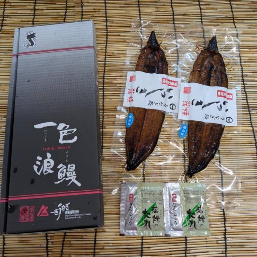＜一色うなぎ漁業協同組合＞備長炭火手焼き「鰻蒲焼」２尾（計320ｇ）【12ヵ月定期便】・I067