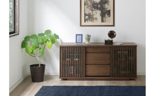 
                  【カラー選択可】大川家具 幅150cm サイドボード  -value-バリュー
                