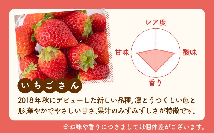 よく見る赤いちごと希少な白いちごを両方楽しめる♪ 