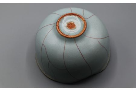 茶碗（青瓷）明石大（あかし ひろき）作【埼玉県 久喜市 特産 陶芸 陶器 焼き物 器 うつわ お椀 茶碗】