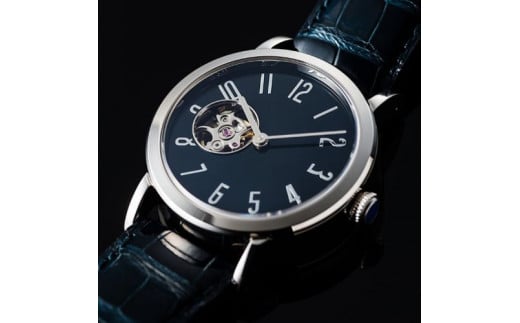 ＜腕時計 機械式＞SPQR urushi kiso 機械式 sv【腕時計 時計 ブランド SPQR スポール メンズ レディース 男女兼用 ギフト プレゼント 贈り物 クロコダイル ネイビー】