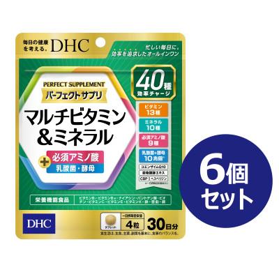 ふるさと納税 富山市 DHC パーフェクト サプリ マルチビタミン&amp;ミネラル 30日分 6個セット(180日分)