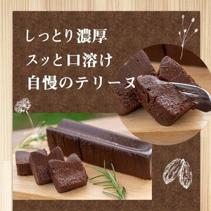 ＜数量限定＞テリーヌショコラ(1本/300g) テリーヌ チョコレート チョコ チョコケーキ ケーキ 生チョコ ガトーショコラ スイーツ 【man171】【サニーサイド】