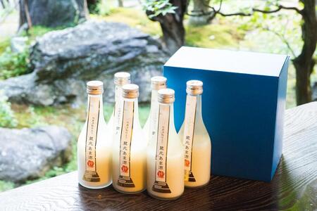 ＜甲斐の開運＞富士山湧水仕込み 蔵元あま酒 300ml×６本セット