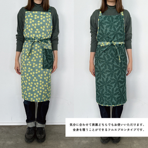 YURI HIMURO FLOWER full apron DANDELION