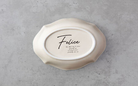 【美濃焼】fiorire-フィオリーレ-オーバルボウル3点セット（ivory）【Felice-フェリーチェ-藤田陶器】[MBX119]