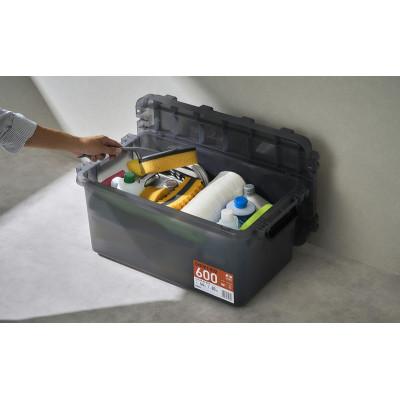 ふるさと納税 大河原町 収納ボックス HUGEL SMOKE BOX クリアブラック アイリスオーヤマ[53752697] |  | 02