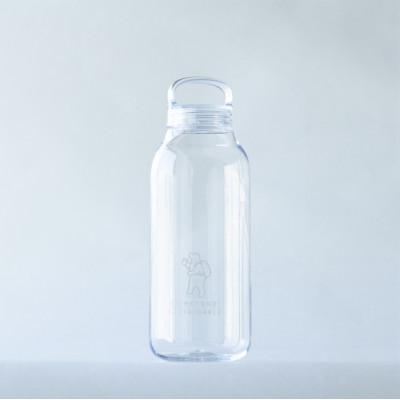ふるさと納税 斜里町 知床トコさん　ウォーターボトル　クリア　500ml×1本　常温で水が飲める 耐熱マイボトル