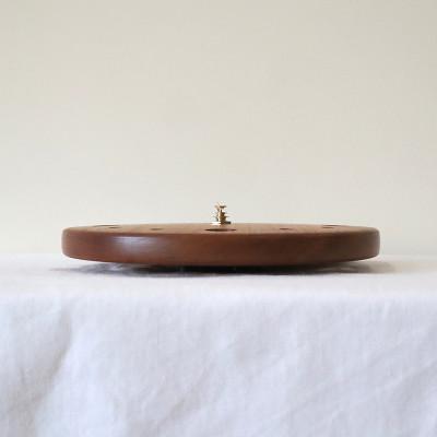 ふるさと納税 宇治市 掛時計(ブラックチェリー・白針) |  | 01