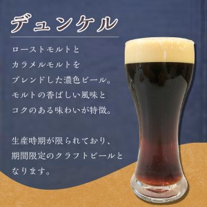 KIX BEER デュンケル6本セット 地ビール クラフトビール キックスビール ギフト プレゼント 贈答 香ばしい風味【053D-015】