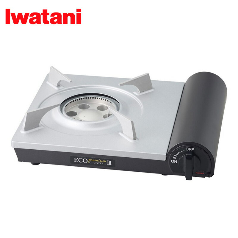 【ふるさと納税】イワタニ　カセットフー　エコプレミアム　CB-EPR-III-B　ブラック　カセットこんろ　 | アウトドア キッチン用品 コンロ カセットコンロ 送料無料 ギフト プレゼント イワタニ イワタニアイコレクト 岩谷産業 さいたま市 埼玉県