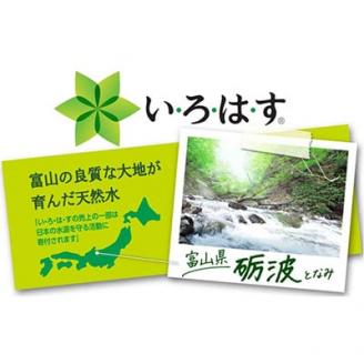 2023年10月発送開始『定期便』い・ろ・は・す天然水　560mlPET24本(ラベルレス)　全6回