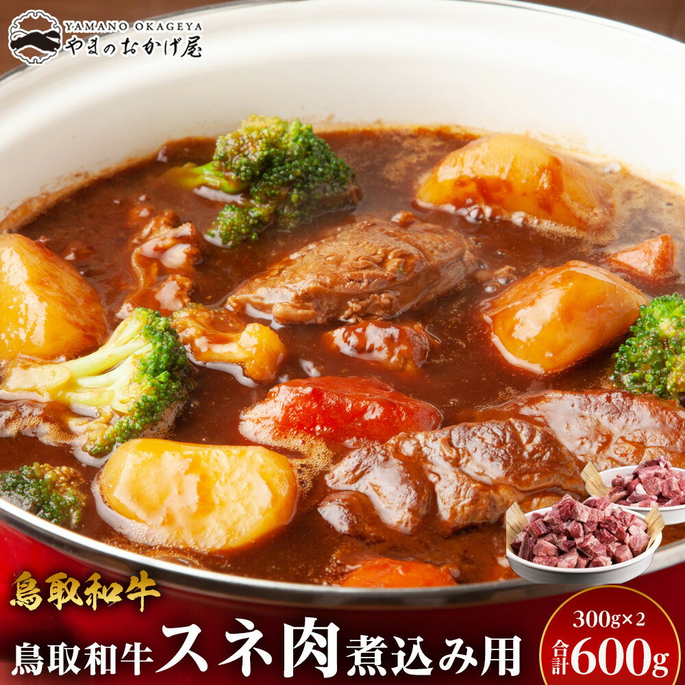 【ふるさと納税】70.鳥取和牛 スネ肉煮込み用 300g×2パック | | 国産 和牛 鳥取和牛 肉 厳選 希少 スネ肉 特上 焼肉 すき焼き じゃぶしゃぶ スライス 人気 肉 にく 訳あり ギフト 鳥取県 北栄町 送料無料おすすめ 人気