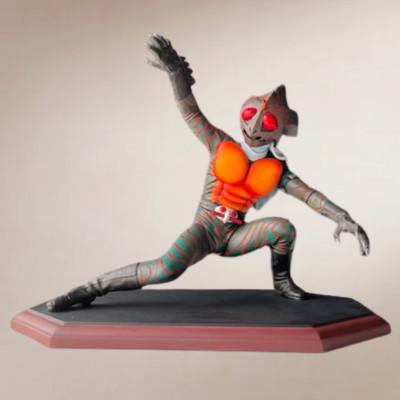 ふるさと納税 高石市 仮面ライダーアマゾン/レジンキットペイントフィギュア(オリジナル1点もの)ソフビキット製塗装済完成