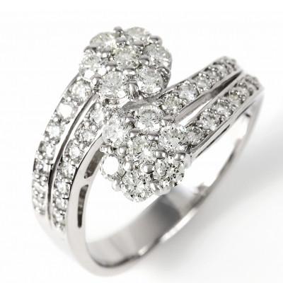 ふるさと納税 富士川町 1.0CT ダイヤモンドリング　PT950ハードプラチナ　R747DI-P2 #10 |  | 01