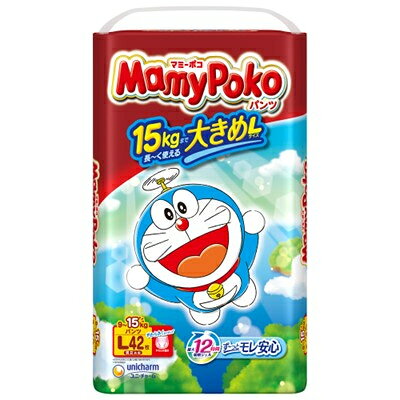 【ふるさと納税】マミーポコパンツ ドラえもん(Lサイズ/ビッグサイズ)_ 日用品 ベビー 赤ちゃん ユニ・チャーム おむつ 消耗品 日用品 オムツ トイレ用品 福島県 棚倉町 送料無料 人気 おすすめ メーカー 【G1256693】