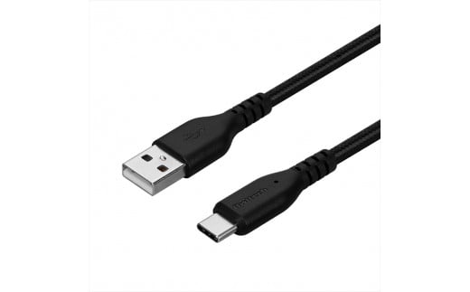 Owltech(オウルテック) 断線に強く柔らかい USB タイプA to Cケーブル 1m ブラック OWL-CBA4CA10-BK 【 ケーブル 家電 神奈川県 海老名市 】