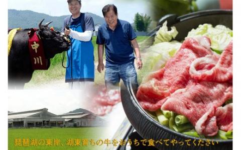 全国肉用牛枝肉共励会最優秀賞受賞 中川牧場の近江牛赤身焼肉用５００ｇ[高島屋選定品］　C25　（株）高島屋洛西店