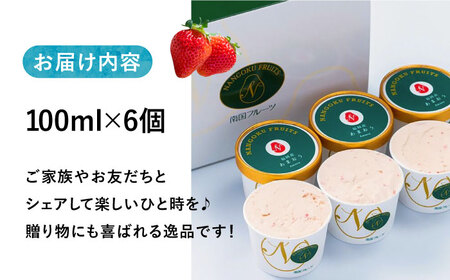 厳選あまおう ジェラート 100ml×6個 VBY002 アイス ジェラート あまおう