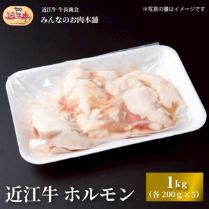 近江牛 ホルモン(200ｇ×5個)　1kg