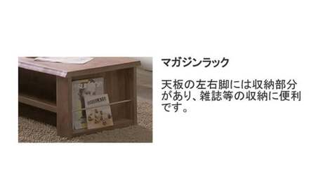 大地 120 リビングテーブル WO インテリア 家具