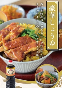 豪華しょうゆ1リットル6本セット 河村醬油 光ヤマカ AJ0101
